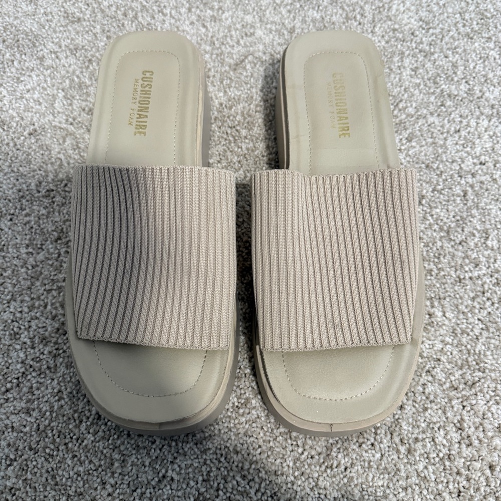 Women's Platform Sandals - Tan